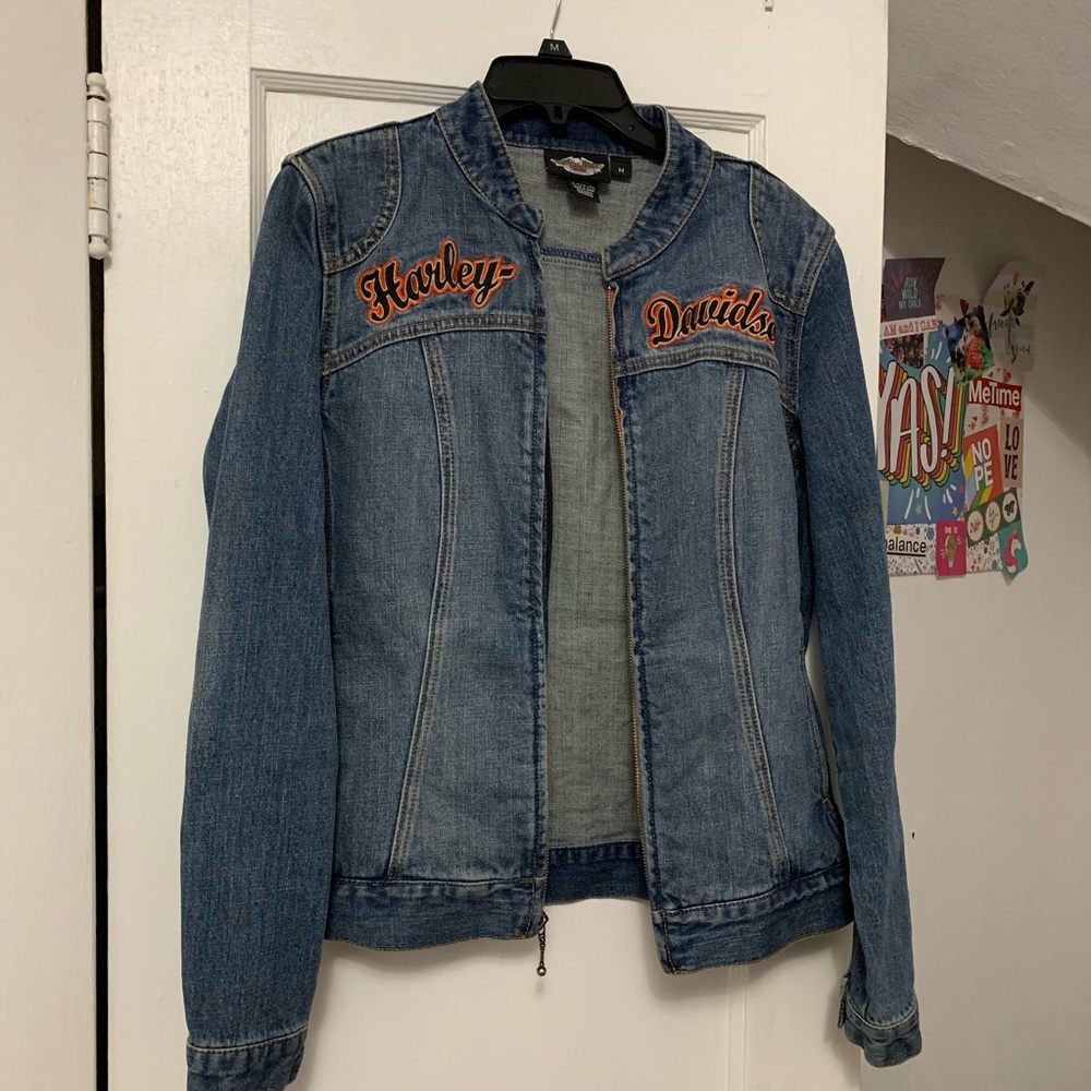 Women’s Harley jean jacket